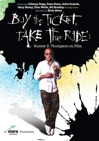 Buy the Ticket, Take the Ride: Hunter S. Thompson on Film 11 x 17 Movie Poster - Style A