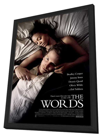 The Words 11 x 17 Movie Poster - Style B - in Deluxe Aluminum Frame