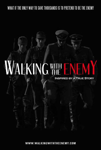 Walking with the Enemy 11 x 17 Movie Poster - Style A - in Deluxe Aluminum Frame