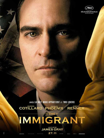 The Immigrant 11 x 17 Movie Poster - French Style C - in Deluxe Aluminum Frame