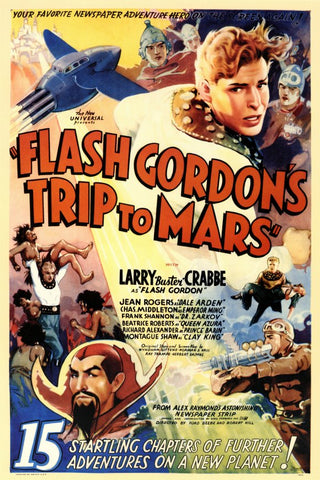 Flash Gordon's Trip to Mars 11 x 17 Movie Poster - Style B