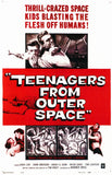 Teenagers From Outer Space 11 x 17 Movie Poster - Style A