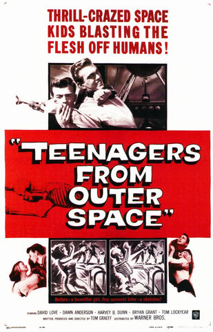 Teenagers From Outer Space 11 x 17 Movie Poster - Style A