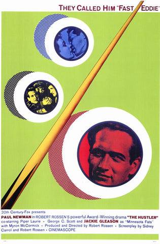 The Hustler 11 x 17 Movie Poster - Style A