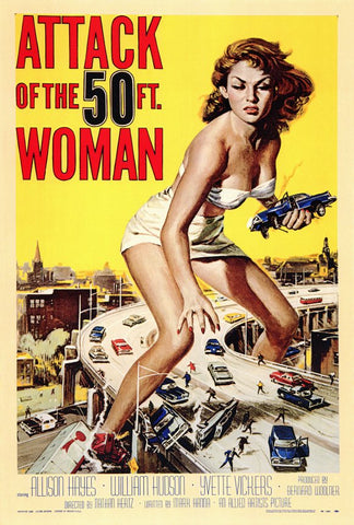 Attack of the 50 Foot Woman 27 x 40 Movie Poster - Style A
