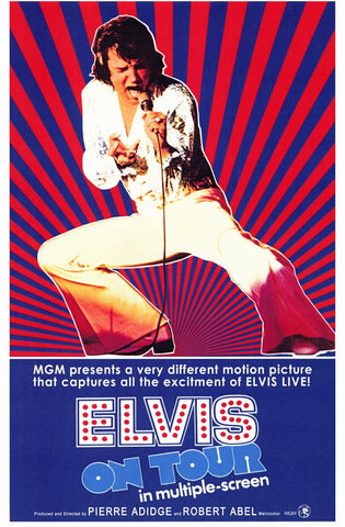 Elvis On Tour 11 x 17 Movie Poster - Style A