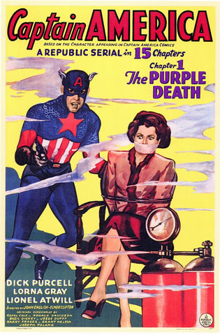 Captain America 11 x 17 Movie Poster - Style A