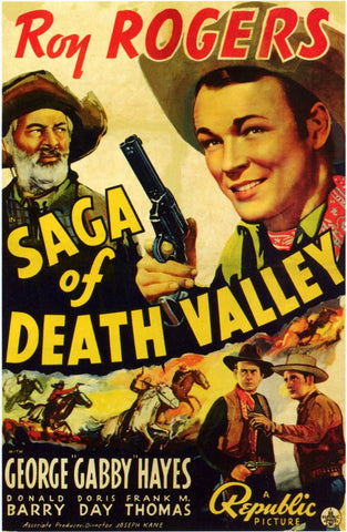 Saga of Death Valley 11 x 17 Movie Poster - Style A