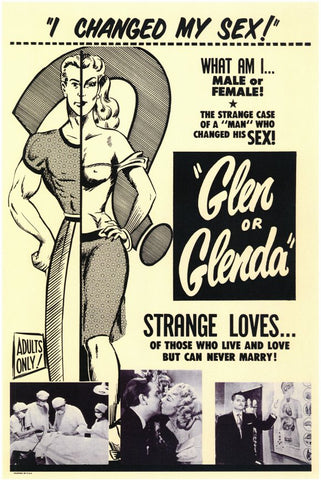Glen or Glenda 11 x 17 Movie Poster - Style A