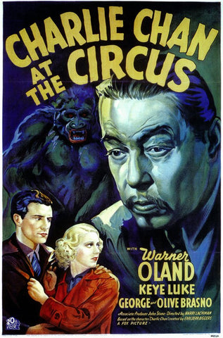 Charlie Chan At The Circus 11 x 17 Movie Poster - Style A