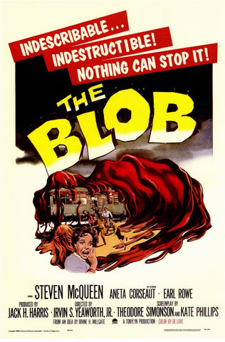 The Blob 11 x 17 Movie Poster - Style A
