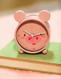 Pig Small Animal Table Clock