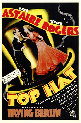 Top Hat 11 x 17 Movie Poster - Style C