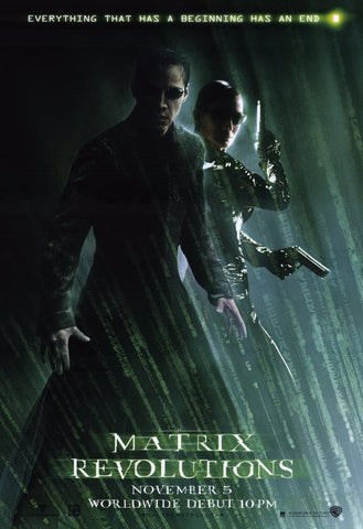 The Matrix Revolutions 11 x 17 Movie Poster - Style A