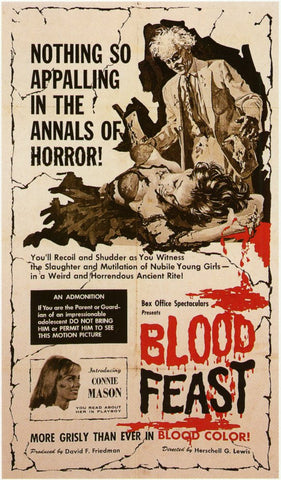 Blood Feast 11 x 17 Movie Poster - Style A