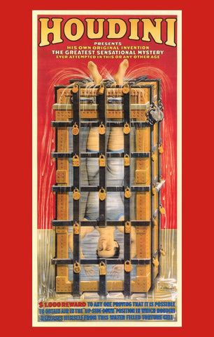 Houdini 11 x 17 Movie Poster - Style B