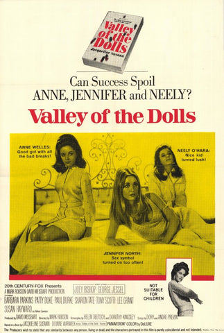 Valley of the Dolls 11 x 17 Movie Poster - Style B