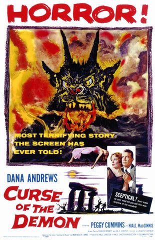 Curse of the Demon 11 x 17 Movie Poster - Style A