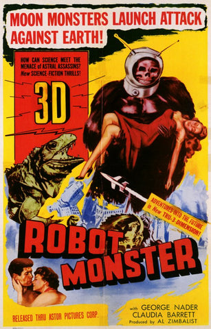 Robot Monster 11 x 17 Movie Poster - Style A