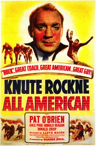 Knute Rockne All American 11 x 17 Movie Poster - Style A