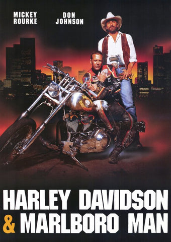 Harley Davidson and the Marlboro Man 11 x 17 Movie Poster - Style B