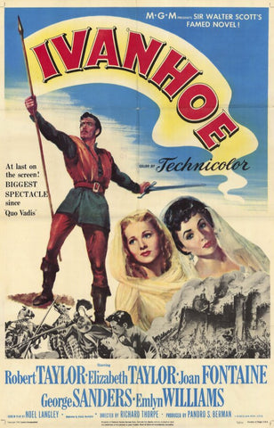Ivanhoe 11 x 17 Movie Poster - Style B