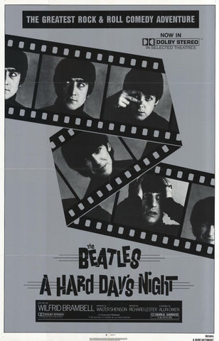 A Hard Day's Night 11 x 17 Movie Poster - Style A