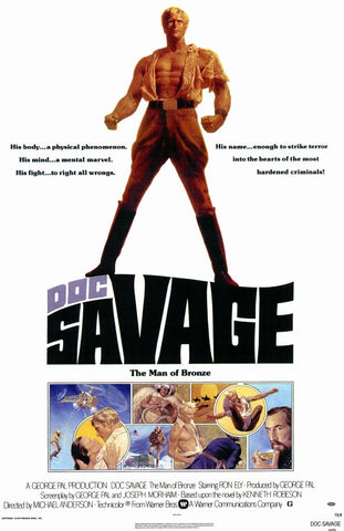 Doc Savage 11 x 17 Movie Poster - Style A