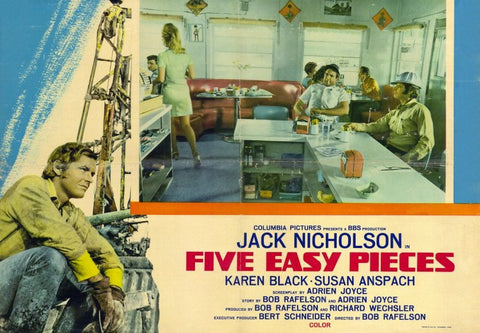 Five Easy Pieces 11 x 17 Movie Poster - Italian Style A