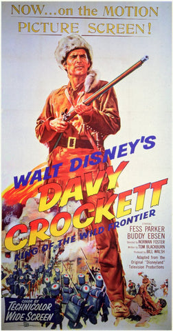 Davy Crockett 11 x 17 Movie Poster - Style B