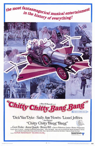 Chitty Chitty Bang Bang 11 x 17 Movie Poster - Style C