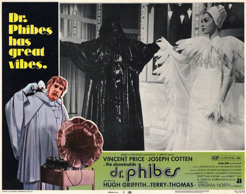 The Abominable Dr. Phibes 11 x 14 Movie Poster - Style B