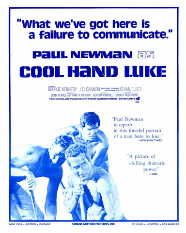 Cool Hand Luke 11 x 17 Movie Poster - Style E