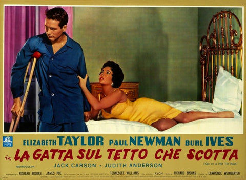 Cat On a Hot Tin Roof 11 x 17 Poster - Foreign - Style B