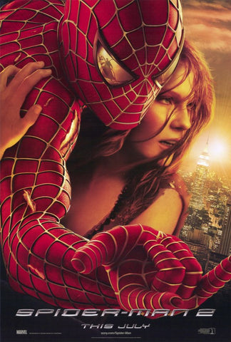 Spider-Man 2 11 x 17 Movie Poster - Style D