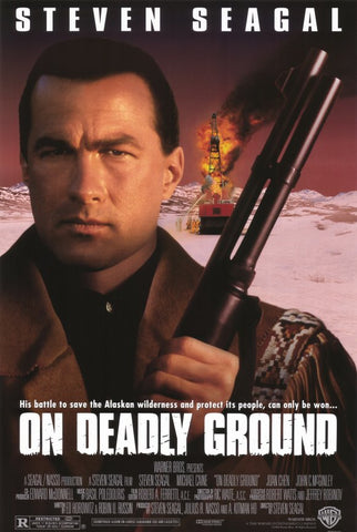 On Deadly Ground 11 x 17 Movie Poster - Style A