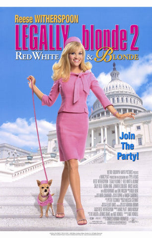 Legally Blonde 2: Red, White & Blonde 11 x 17 Movie Poster - Style A