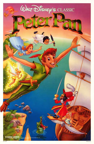 Peter Pan 11 x 17 Movie Poster - Style B