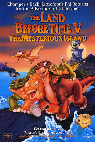 The Land Before Time 5: The Mysterious Island 11 x 17 Movie Poster - Style A