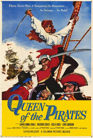 Queen of the Pirates 27 x 40 Movie Poster - Style A