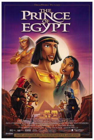 The Prince of Egypt 27 x 40 Movie Poster - Style B