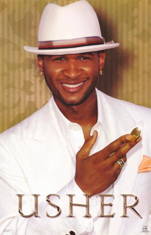 Usher 11 x 17 Music Poster - Style B