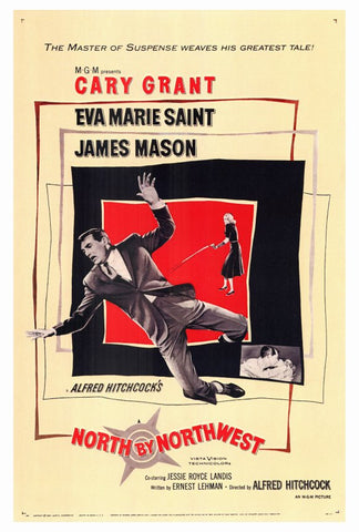 North By Northwest 27 x 40 Movie Poster - Style A