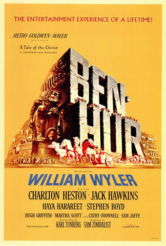 Ben-Hur 27 x 40 Movie Poster - Style A