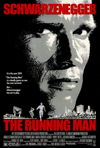 The Running Man 27 x 40 Movie Poster - Style A