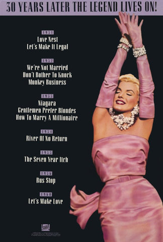 Monroe, Marilyn 27 x 40 Movie Poster - Style B