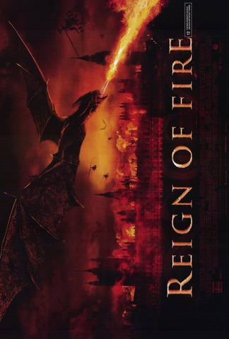 Reign of Fire 27 x 40 Movie Poster - Style B