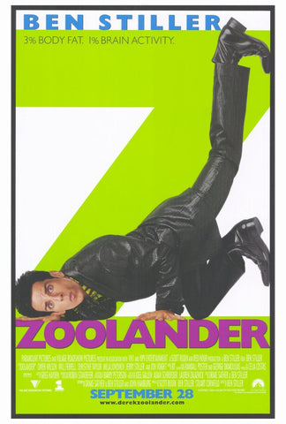 Zoolander 27 x 40 Movie Poster - Style A