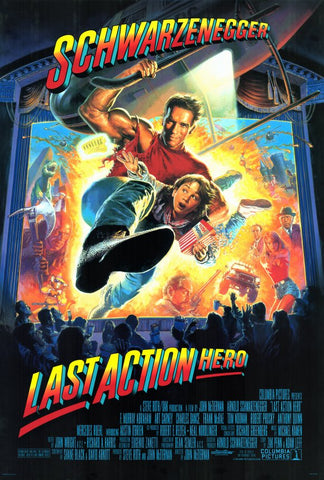 Last Action Hero 27 x 40 Movie Poster - Style A