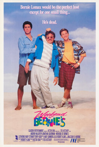 Weekend at Bernies 27 x 40 Movie Poster - Style B